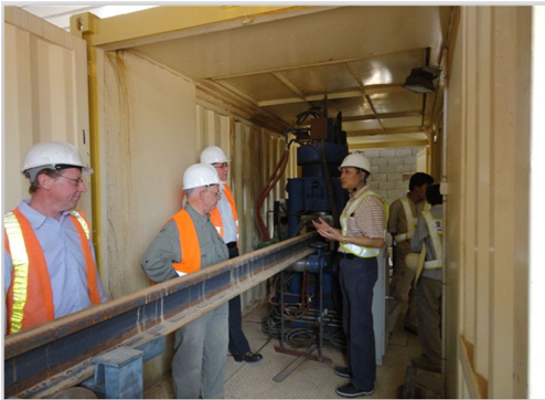 UN5-150G 固定式閃光焊軌機于尼日利亞使用